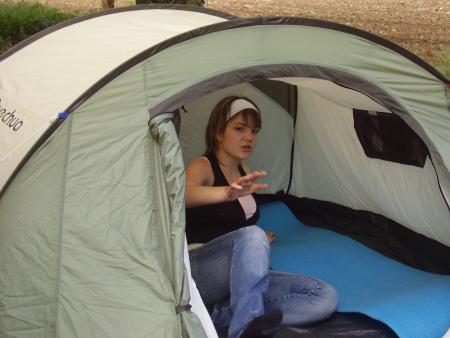 montage de tente