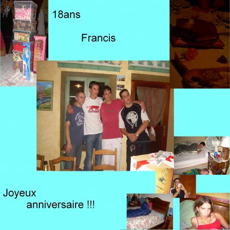 anniversaire francis