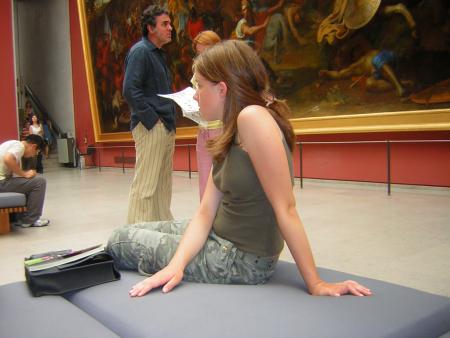 grande salle peinture française louvre